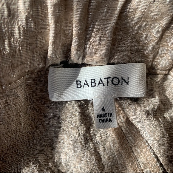 Aritzia Babaton Metallic Jacquard Dress Shorts - Picture 4 of 6